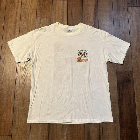 Vintage Tequila Floor Cabo San Lucas T Shirt Men's Size XL - Picture 3 of 8
